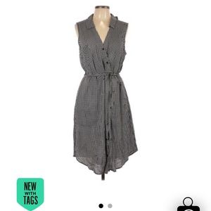 11.1.Tylho Anthropologie Plaid Wrap Dress
